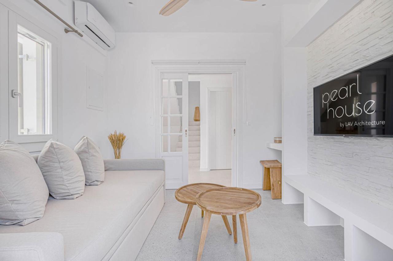 Pearl House - Luxurious New Beach Villa In Spetses Stunning View Ligoneri Kültér fotó